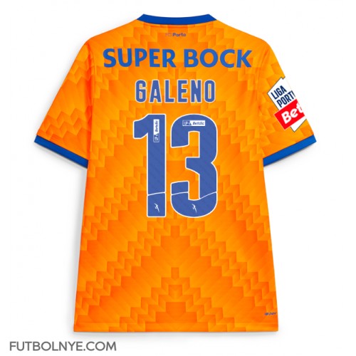 Camiseta Porto Galeno #13 Visitante Equipación 2024-25 manga corta